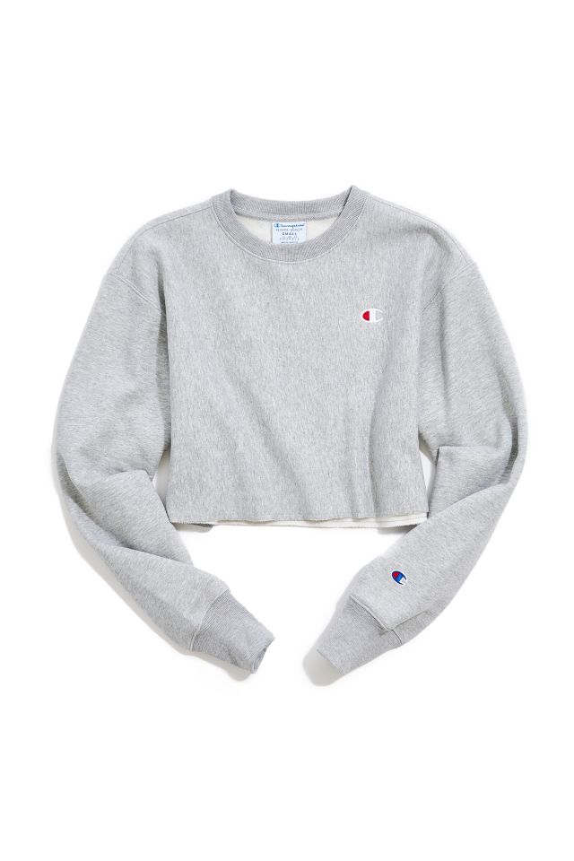 Champion Reverse Weave Cropped Crew Neck Sweatshirt #4