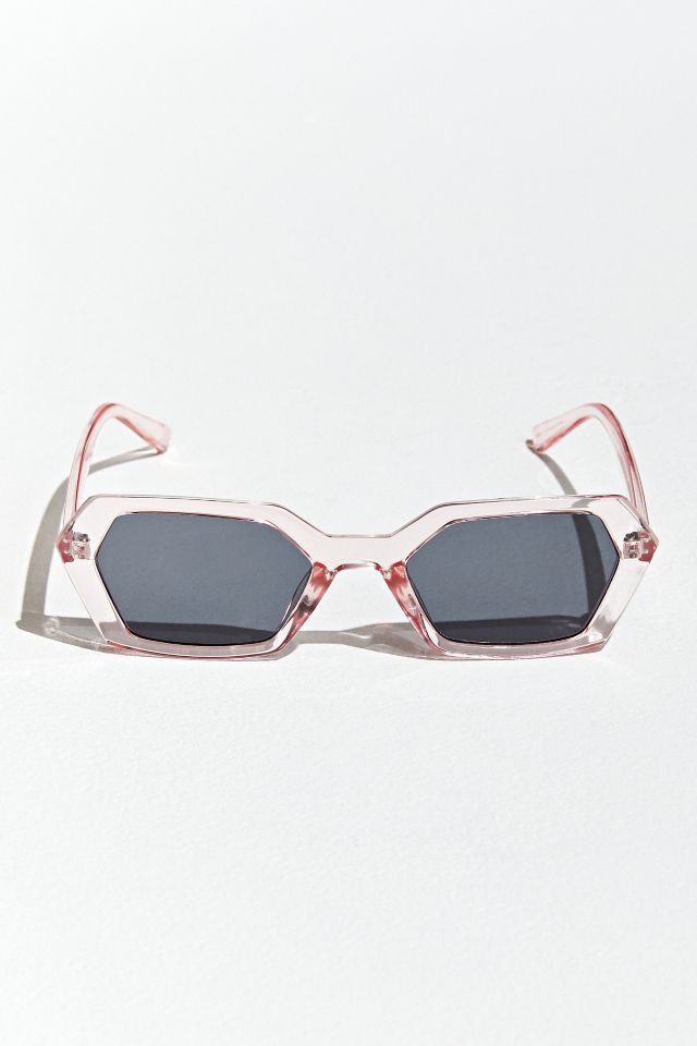 Mini Lunettes de Soleil Hexagonales en Cristal #2