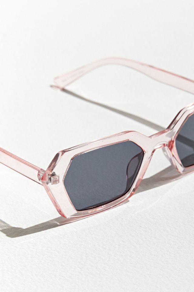 Mini Lunettes de Soleil Hexagonales en Cristal #3