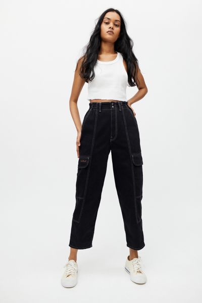 BDG Blaine High-Waisted Skate Jean – Black Denim