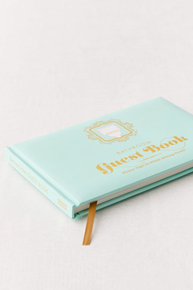 Bathroom Guest Book By Knock Knock #1