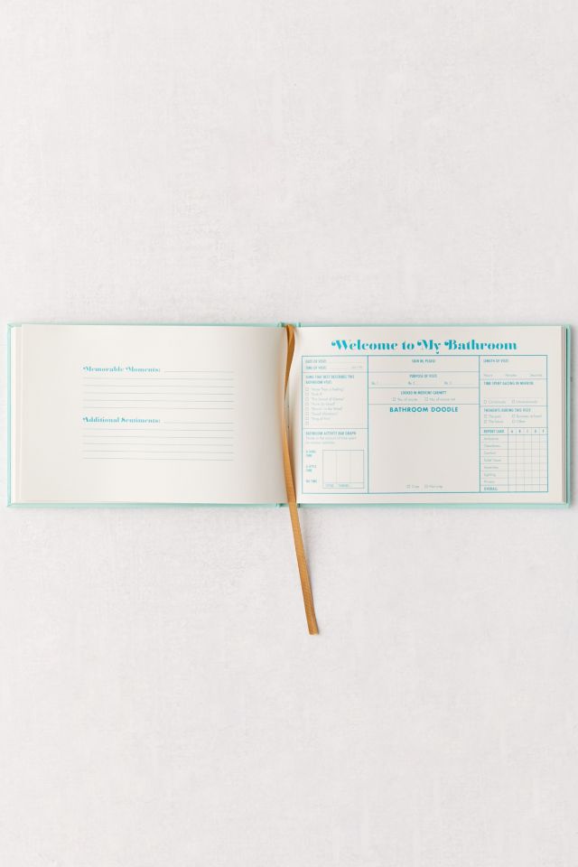 Bathroom Guest Book By Knock Knock #2