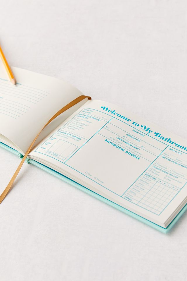 Bathroom Guest Book By Knock Knock #3