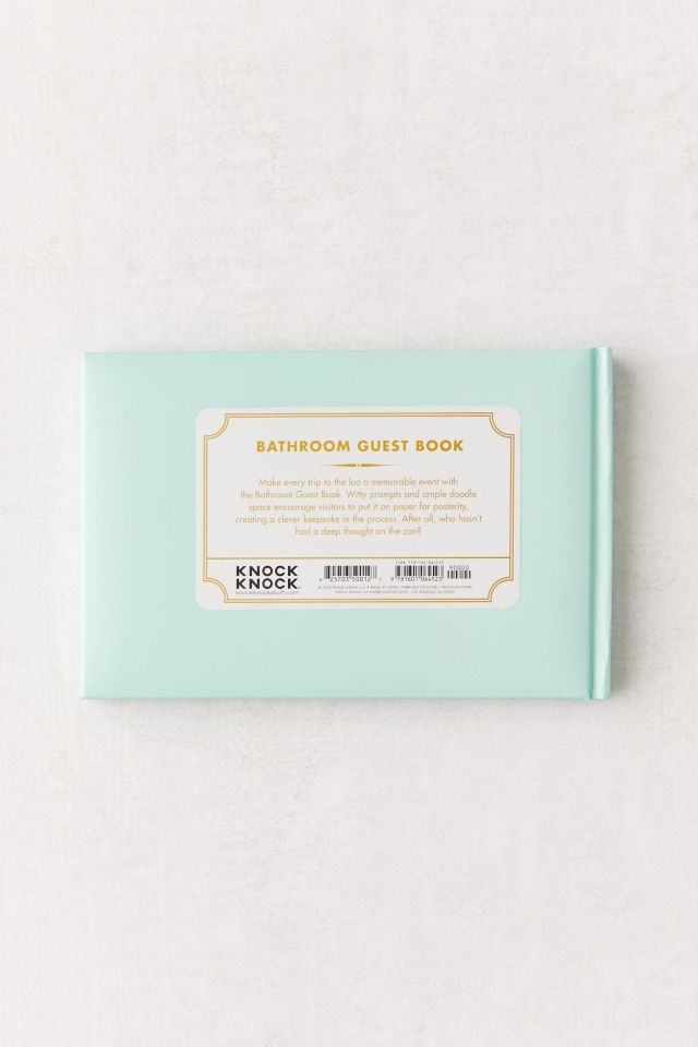 Bathroom Guest Book By Knock Knock #4