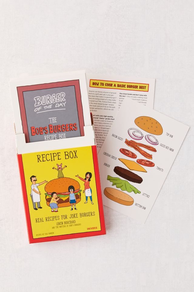 The Bob’s Burgers Burger Book: Real Recipes for Joke Burgers By Loren Bouchard & Bob’s Burgers #3
