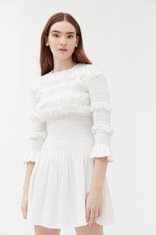 Tach Clothing Capri Smocked Mini Dress #1
