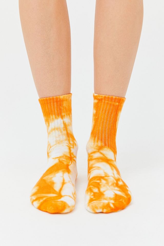 Tie-Dye Quarter Crew Sock #1