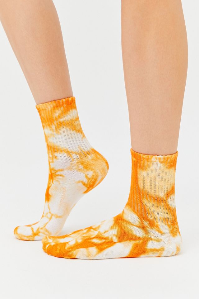 Tie-Dye Quarter Crew Sock #2