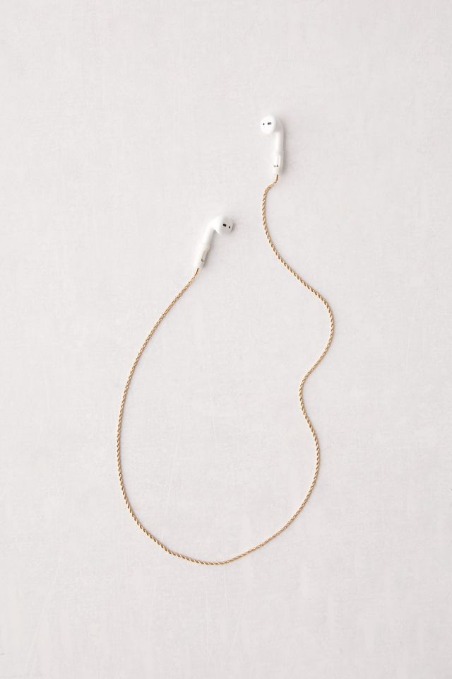 Tapper AirPods 18K Gold-Plated Rope Chain #1