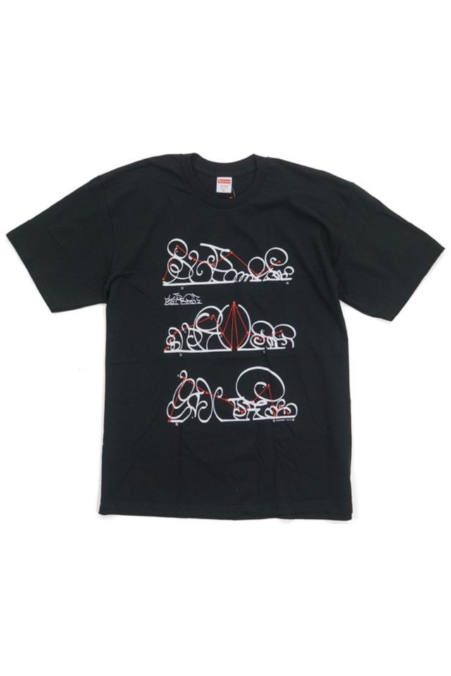 Supreme system tee on sale black