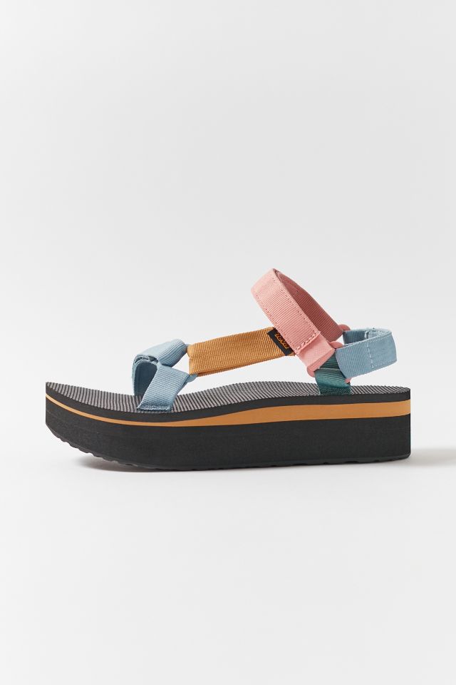 Teva Universal Flatform Colorblock Sandal Urban Outfitters