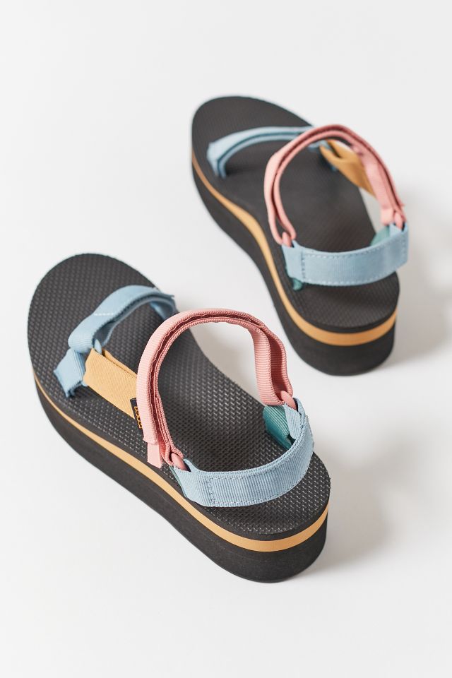 Teva Universal Flatform Colorblock Sandal Urban Outfitters