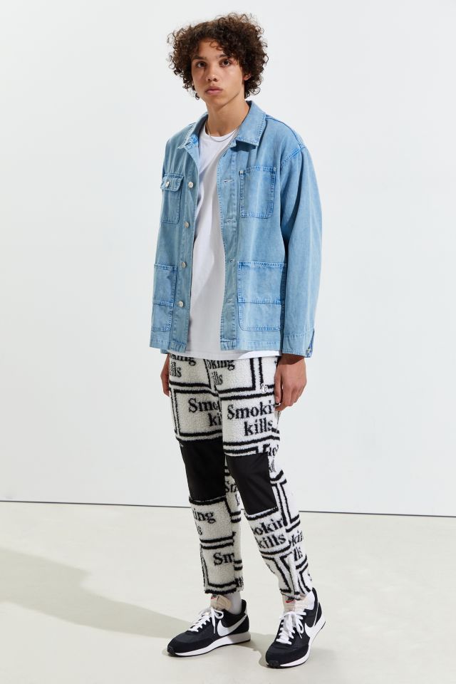 Fxxking Rabbits Smoking Kills Fleece Pant #1