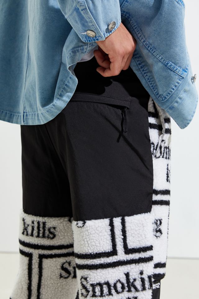 Fxxking Rabbits Smoking Kills Fleece Pant #4