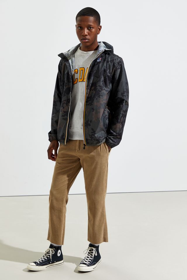 K-Way Le Vrai Claude Graphic Windbreaker Jacket | Urban Outfitters