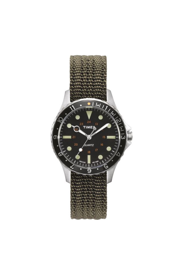 Timex Navi Harbor 38mm Fabric Strap Watch | Urban Outfitters