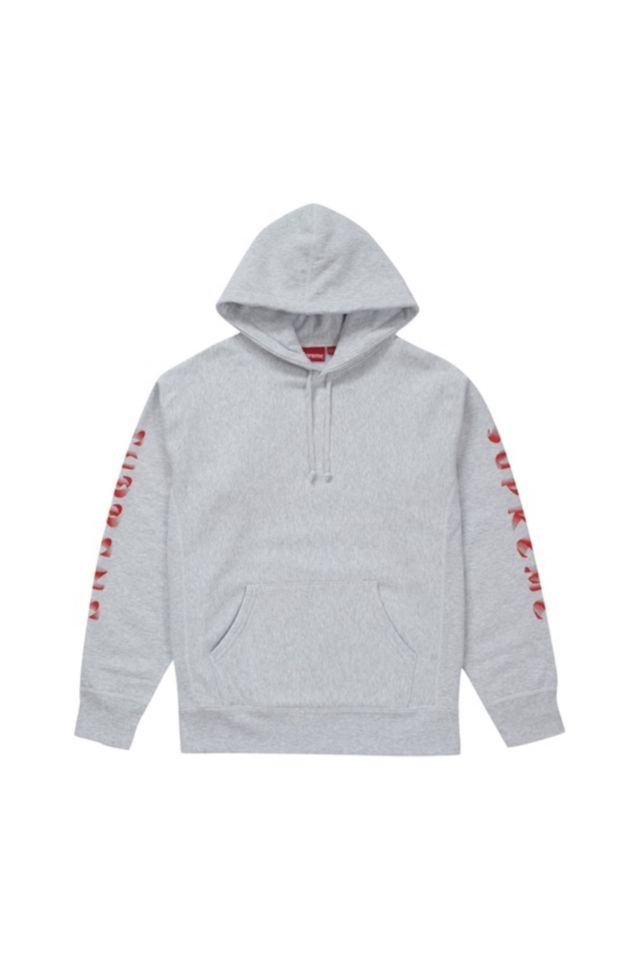 Supreme Gradient Sleeve Hooded Sweatshirt