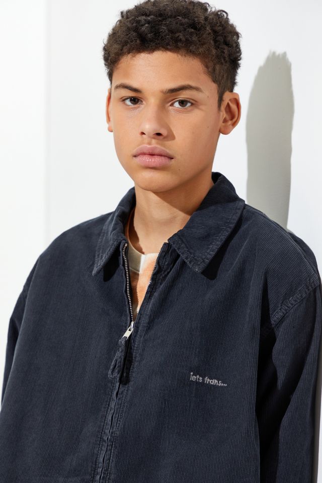iets frans... Washed Corduroy Harrington Jacket   #1