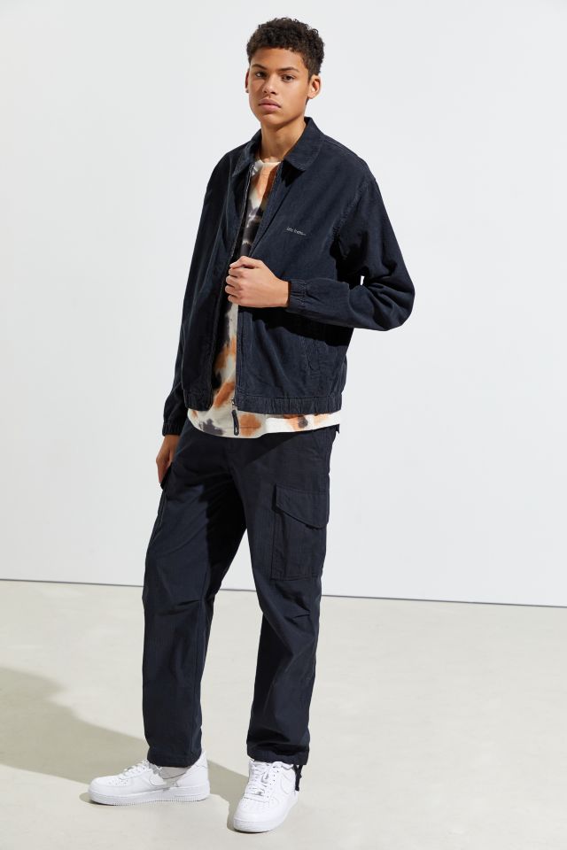 iets frans Monogram Denim Harrington Jacket  Urban Outfitters Japan -  Clothing, Music, Home & Accessories