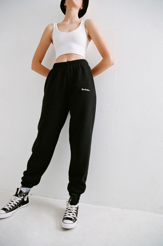 iets frans Embroidered Jogger Pant Urban Outfitters