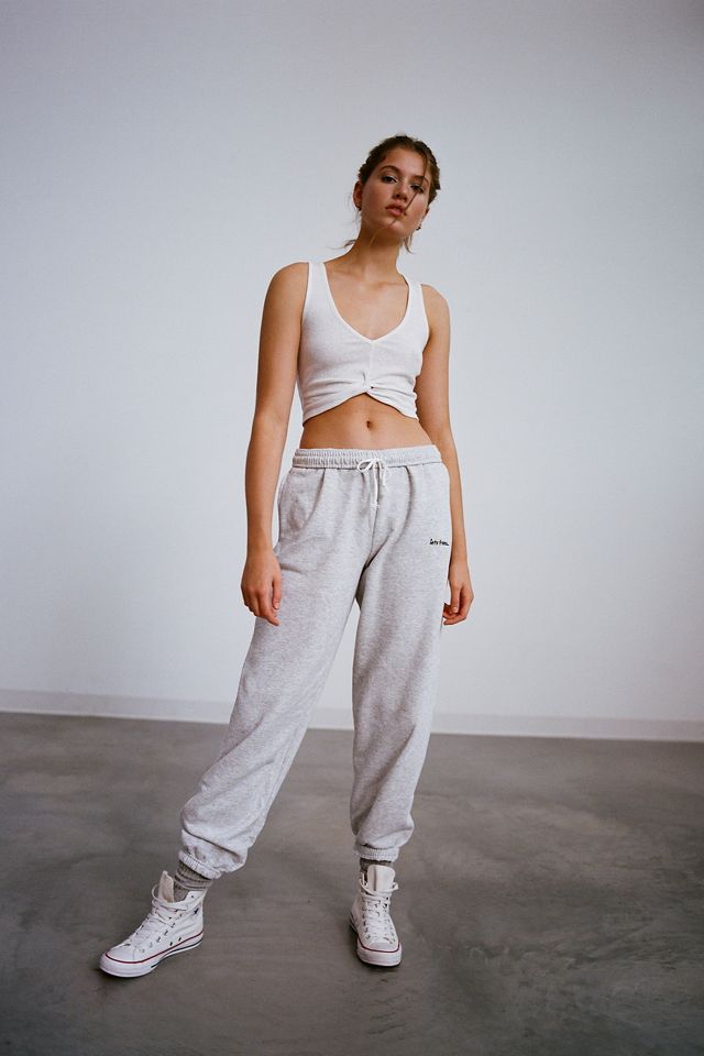 iets frans… Embroidered Jogger Pant Urban Outfitters