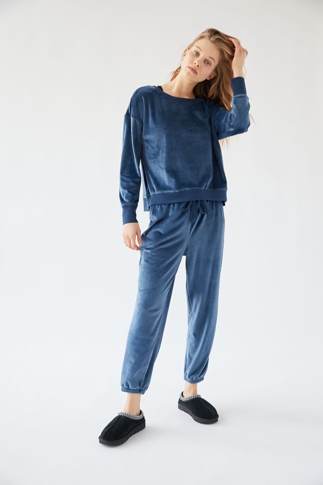 Honeydew Intimates Dream Queen Velour Sweatshirt #1