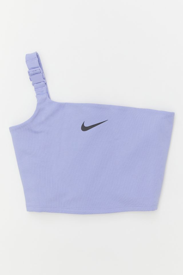 Nike one best sale shoulder buckle top