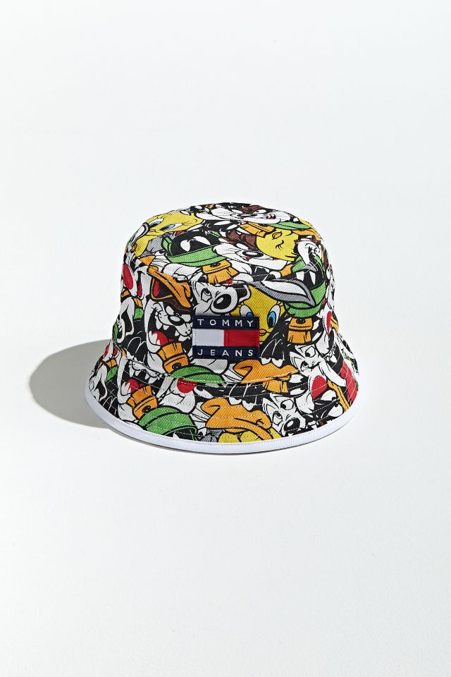 Tommy jeans reversible bucket on sale hat