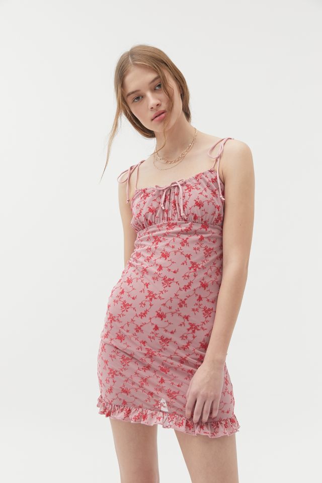 Urban outfitters outlet pink floral dress