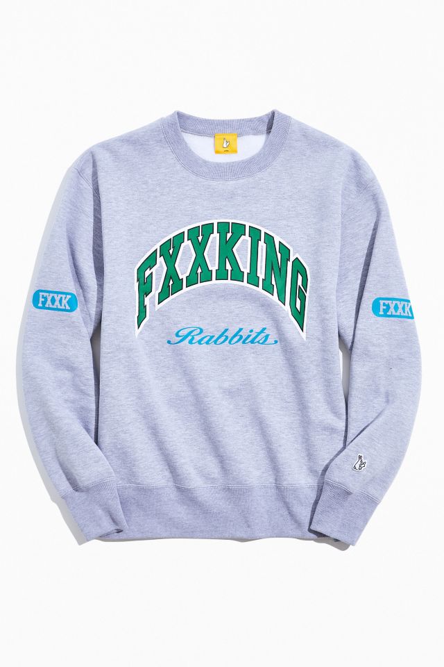 Fxxking Rabbits College Crew Neck Sweatshirt | Urban Outfitters