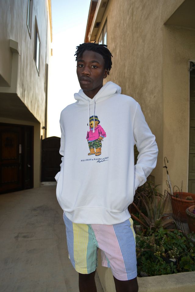 Polo Ralph Lauren Bear UO Exclusive Hoodie Sweatshirt | Urban Outfitters
