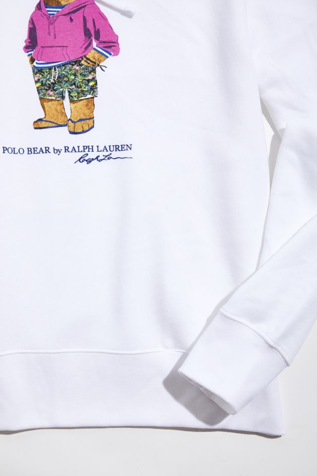 Polo Ralph Lauren Bear UO Exclusive Hoodie Sweatshirt | Urban Outfitters