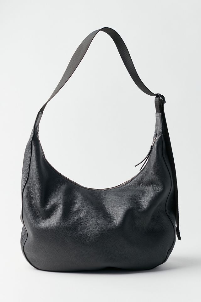 BAGGU Large Crescent Leather Shoulder Bag #2