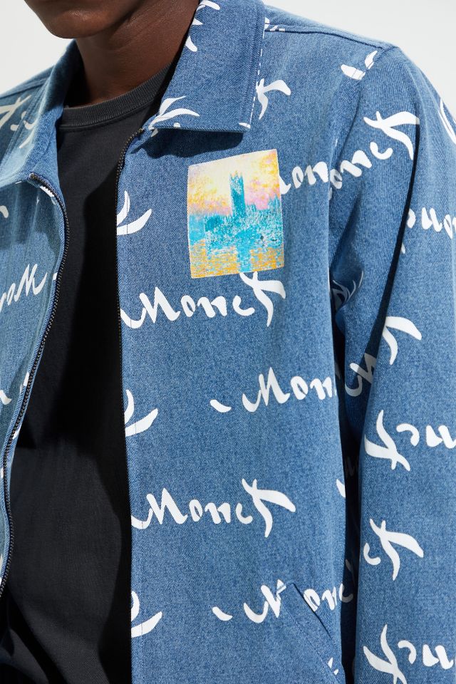Veste en denim Harrington Monet  #2