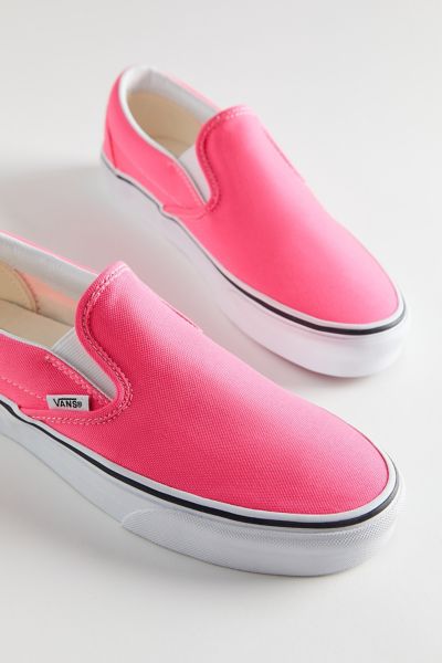 vans neon slip on