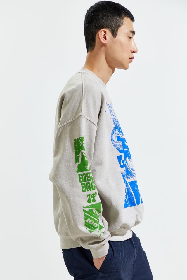 Collage Overdyed Crew Neck Sweatshirt   #3