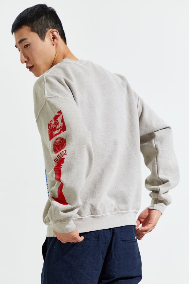 Collage Overdyed Crew Neck Sweatshirt   #5