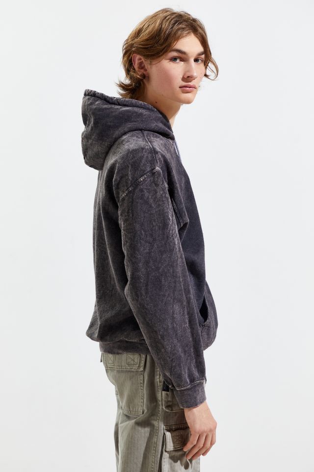 Coca Cola Embroidered Overdyed Hoodie Sweatshirt  #3