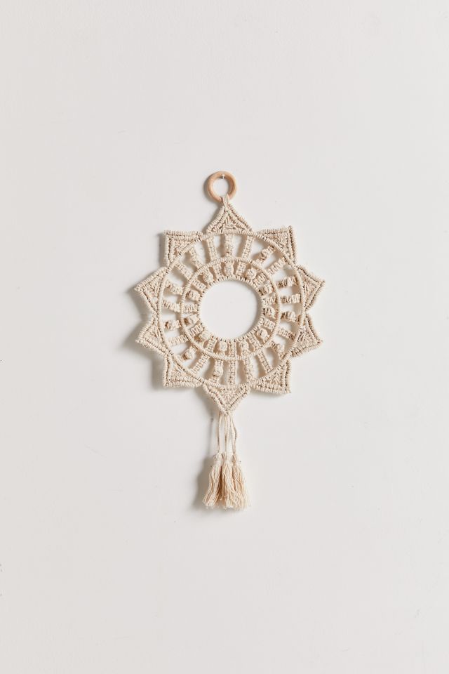 Macramé Sun Wall Hanging #1