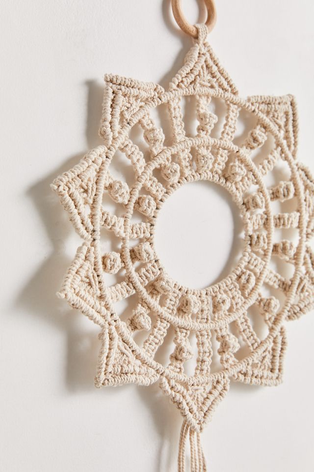 Macramé Sun Wall Hanging #3