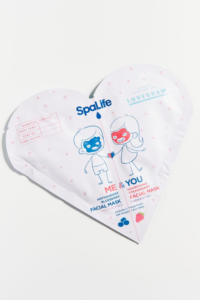 Masque pour le visage SpaLife Me et You Lovegram #1