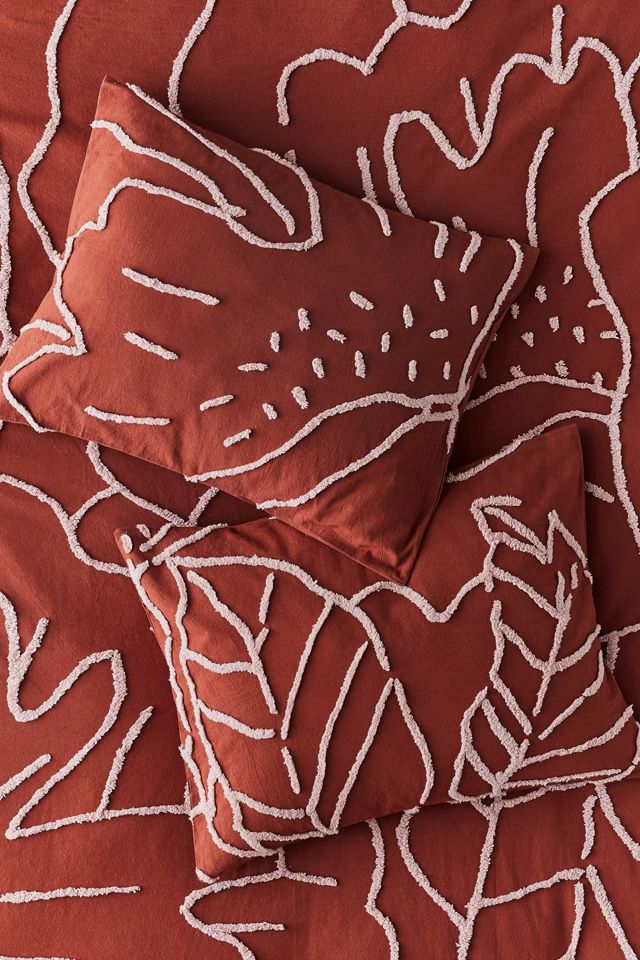 Posy Tufted Sham Set Urban Outfitters