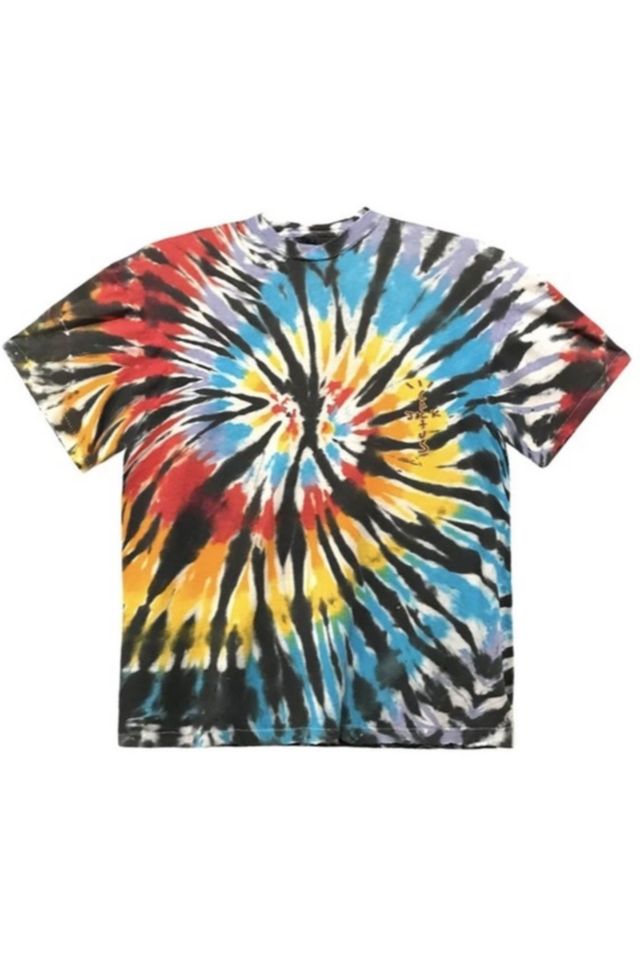 Travis scott tee tie dye deals