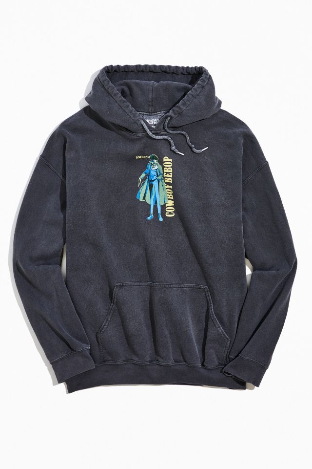 Cowboy Bebop Overdyed Hoodie Sweatshirt | Urban Outfitters