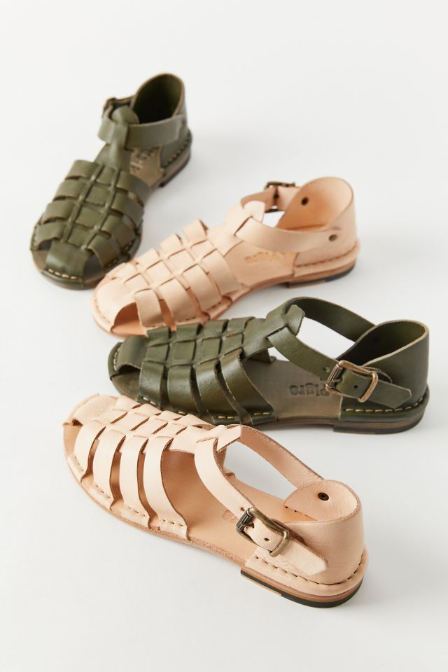 Punto Pigro Leather Fisherman Sandal