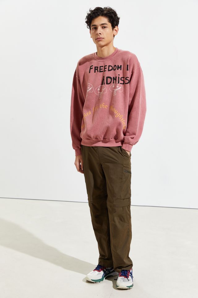 Admission Overdyed Crew Neck Sweatshirt #2