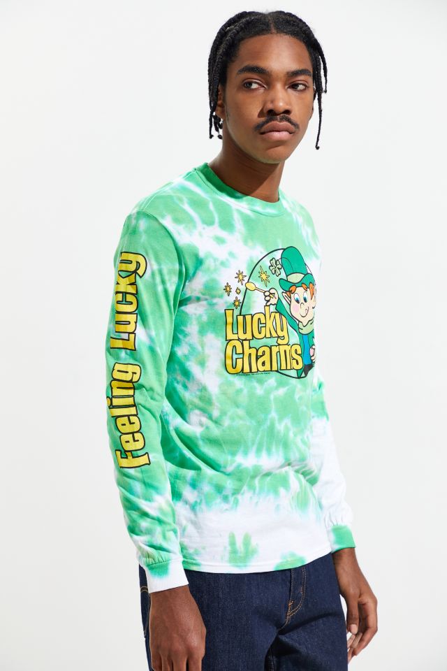 T-shirt à manches longues effet tie and dye Lucky Charms  #1
