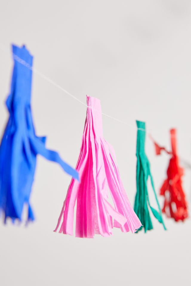 Multicolor Mini Tassel Garland #3