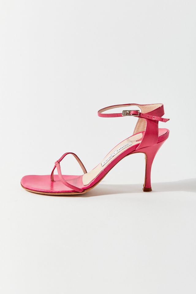 Vintage Jimmy Choo Pink Strappy Heel #1