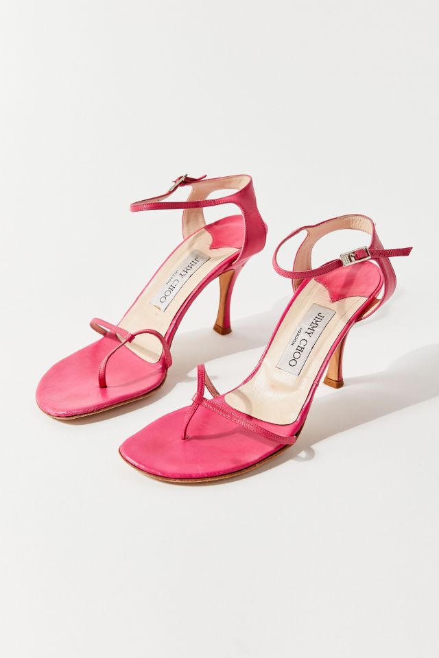 Vintage Jimmy Choo Pink Strappy Heel #2